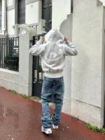 808 Vision Flared Jeans Bleu (1)