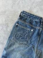 808 Vision Flared Jeans Bleu (2)