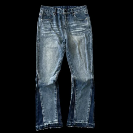 808 Vision Flared Jeans Bleu (5)