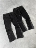 808 Vision Flared Jeans Noir (2)