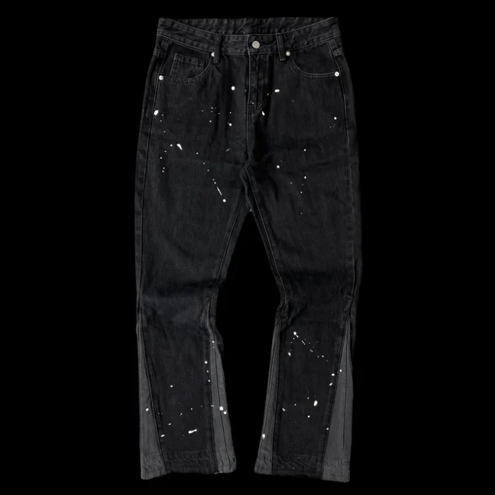 808 Vision Flared Jeans Noir (4)