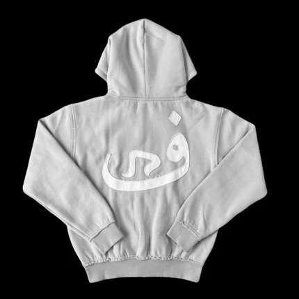 Sweat à Capuche Zippé 808 Vision Gris (4)
