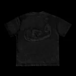 T Shirt Frayed Noir 808 Vision (3)