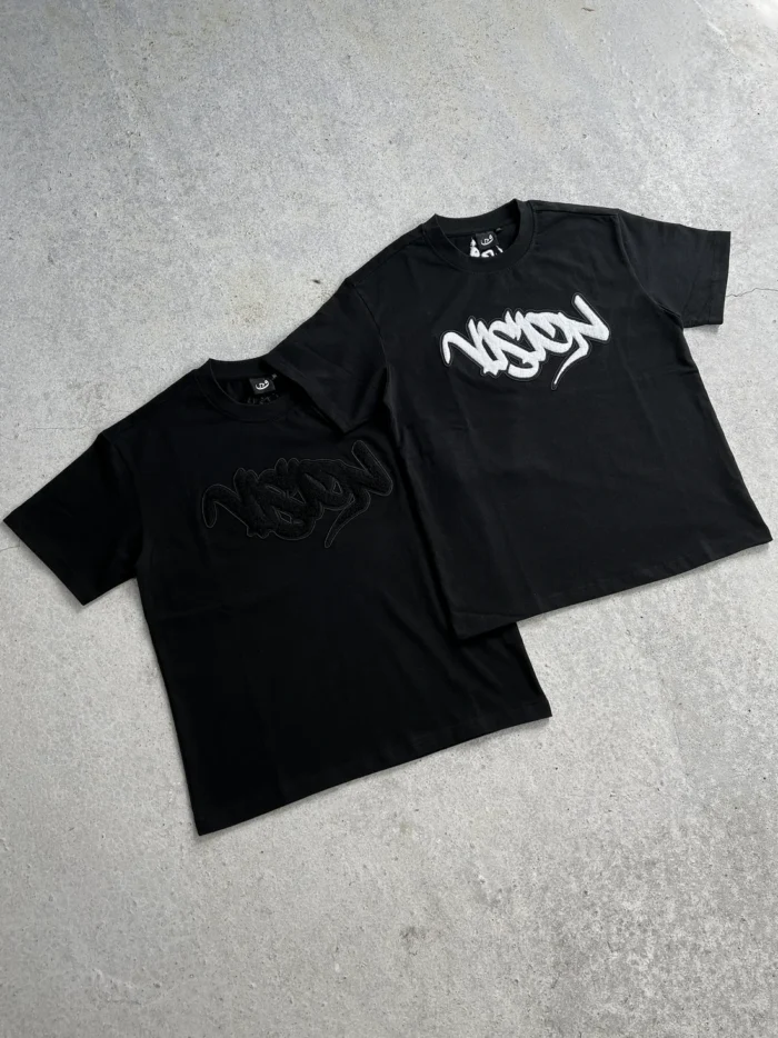 T Shirt Noir 808 Vision (2)