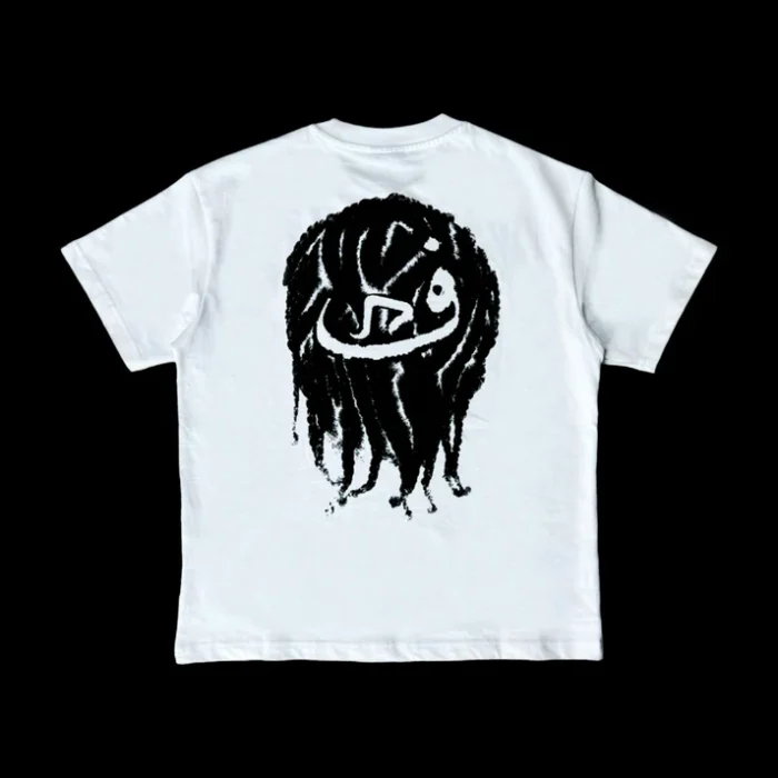 T Shirt Tressé Blanc 808 Vision (5)