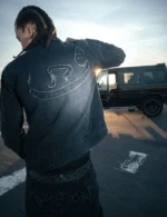 Veste En Jean Noire 808 Vision (1)