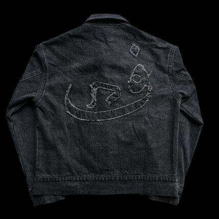 Veste En Jean Noire 808 Vision (1)