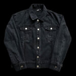 Veste En Jean Noire 808 Vision (2)