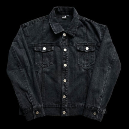 Veste En Jean Noire 808 Vision (2)