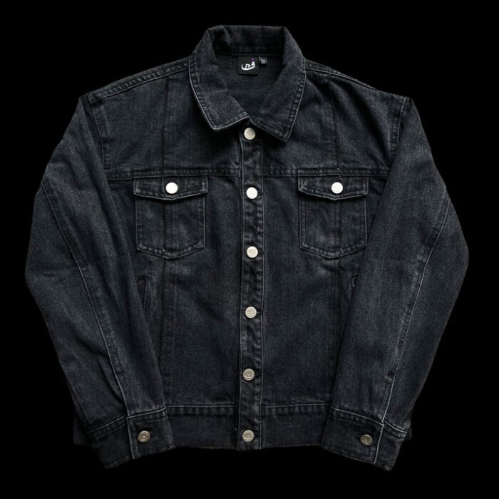 Veste En Jean Noire 808 Vision (2)